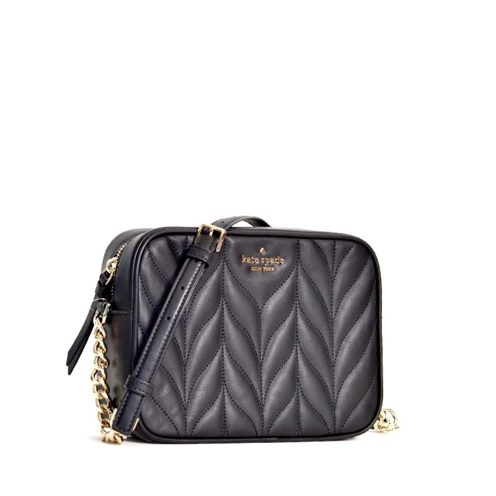 Kate Spade Navy Quilted Crossbody Bag